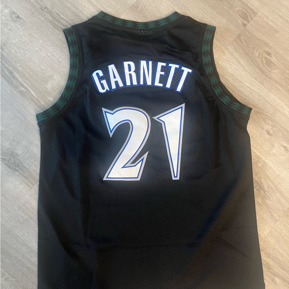 Vintage NBA Minnesota Timberwolves #21 Garnett Basketball Jersey Men's medium